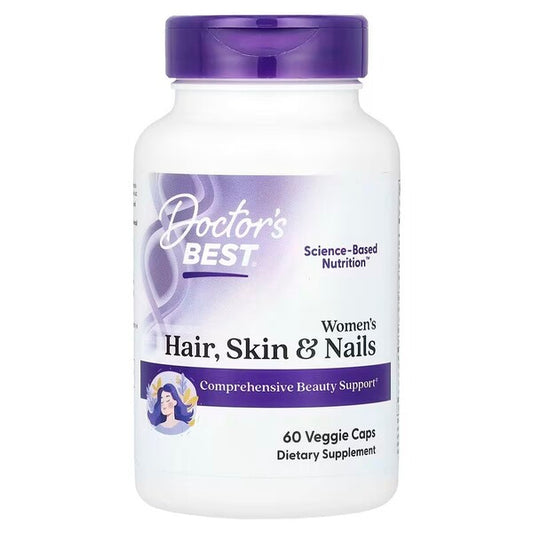 Doctor's Best Women's Hair Skin & Nails 60 vcaps
