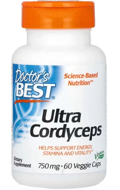 Doctor's Best Ultra Cordyceps 750mg 60 vcaps