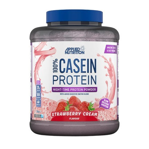 Applied Nutrition 100% Casein Protein Strawberry Cream 1800g