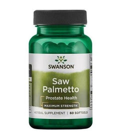Swanson Saw Palmetto Maximum Strength 60 softgels
