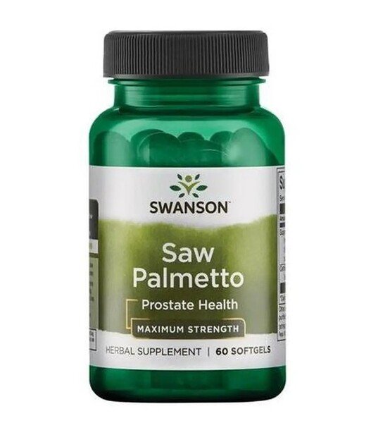 Swanson Saw Palmetto Maximum Strength 60 softgels