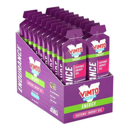 Applied Nutrition Endurance Energy Isotonic Energy Gel Vimto 20 x 60g