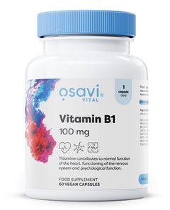Osavi Vitamin B1 100mg 60 vegan caps