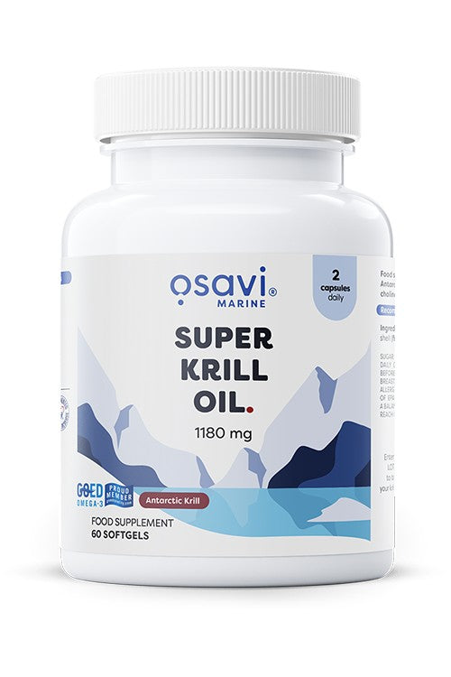 Osavi Super Krill Oil 1180mg 60 softgels
