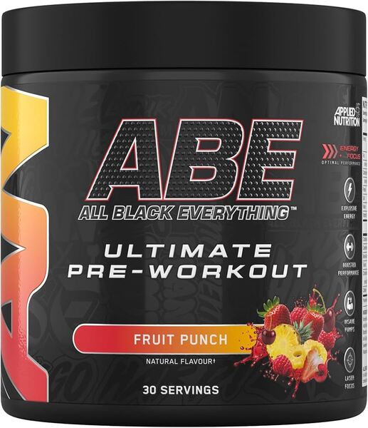 Applied Nutrition ABE All Black Everything Fruit Punch 375g