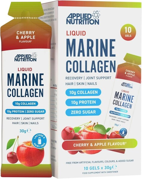 Applied Nutrition Liquid Marine Collagen Cherry & Apple 10 x 30g