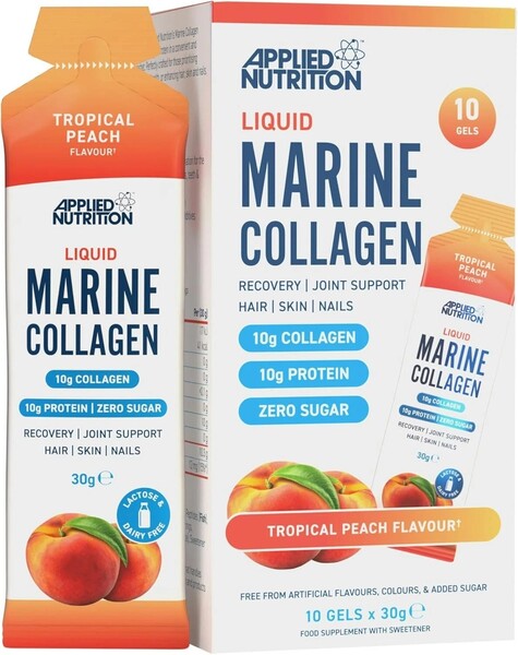Applied Nutrition Liquid Marine Collagen Tropical Peach 10 x 30g