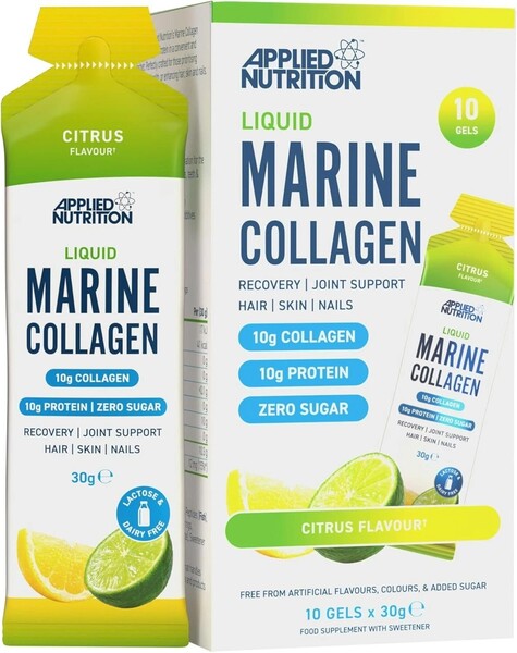 Applied Nutrition Liquid Marine Collagen Citrus 10 x 30g