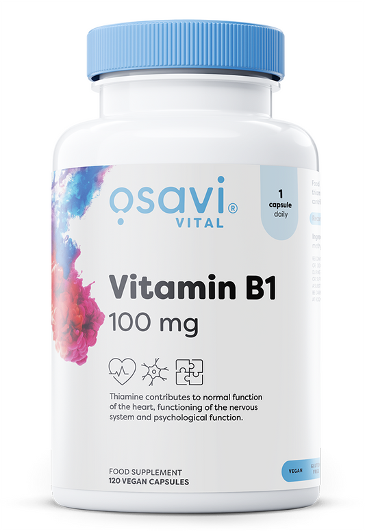 Osavi Vitamin B1 100mg 120 vegan caps