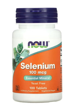 NOW Foods Selenium 100mcg 100 tabs