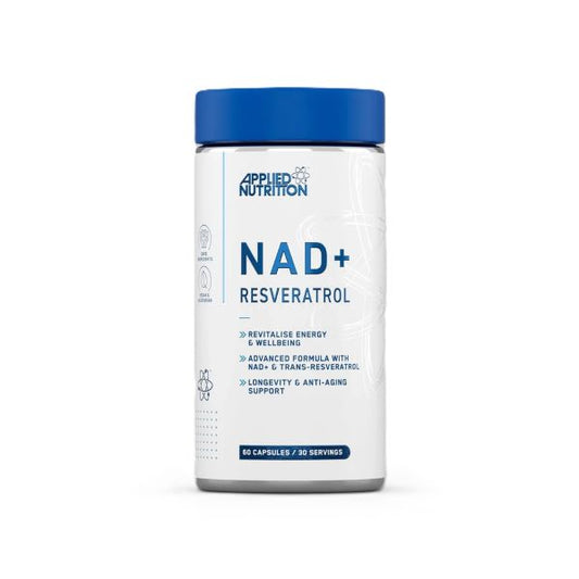 Applied Nutrition NAD+ Resveratrol 60 caps