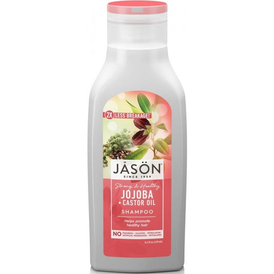 Jason Repairing Jojoba + Castor Oil Shampoo 473ml