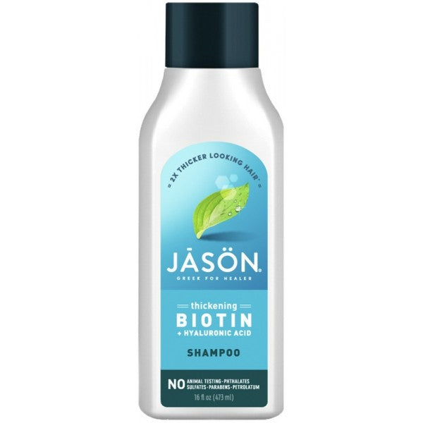 Jason Thickening Biotin + Hyaluronic Acid Shampoo 473ml