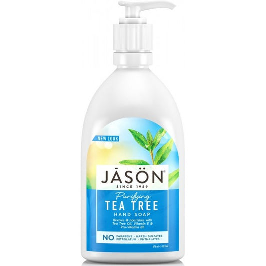 Jason Purifying Tea Tree Hand Soap 473ml