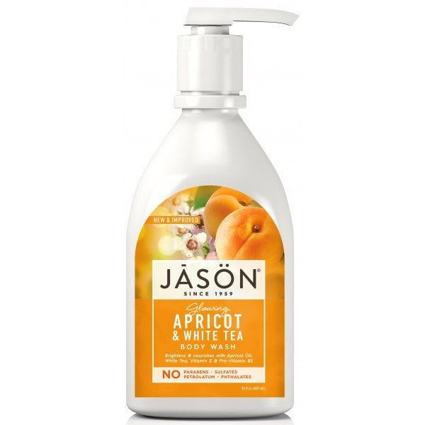 Jason Glowing Apricot & White Tea Body Wash 887ml