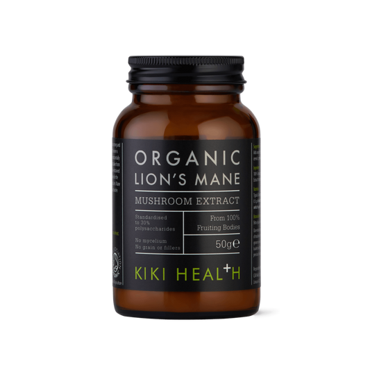 Kiki Health Organic Lion's Mane Mushroom Extract Powder 50g