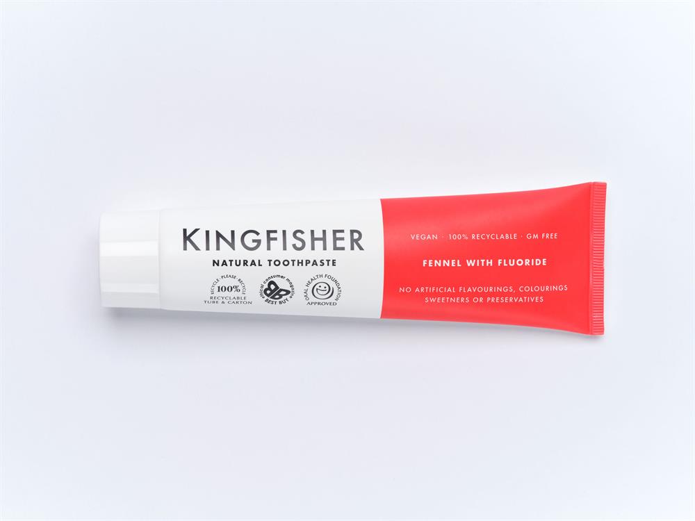 Kingfisher Natural Toothpaste Fennel with Fluoride 100ml