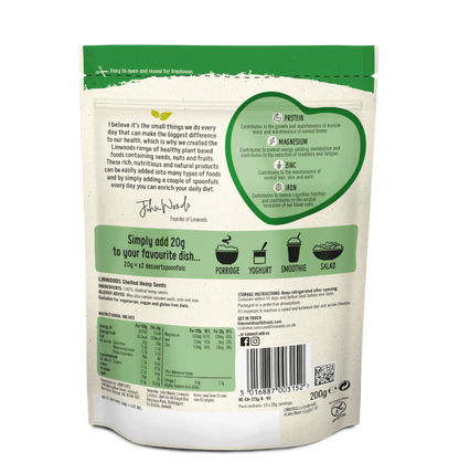 Linwoods Shelled Hemp 200g