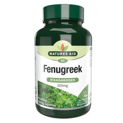 Natures Aid Fenugreek (Standardised) 500mg 90's