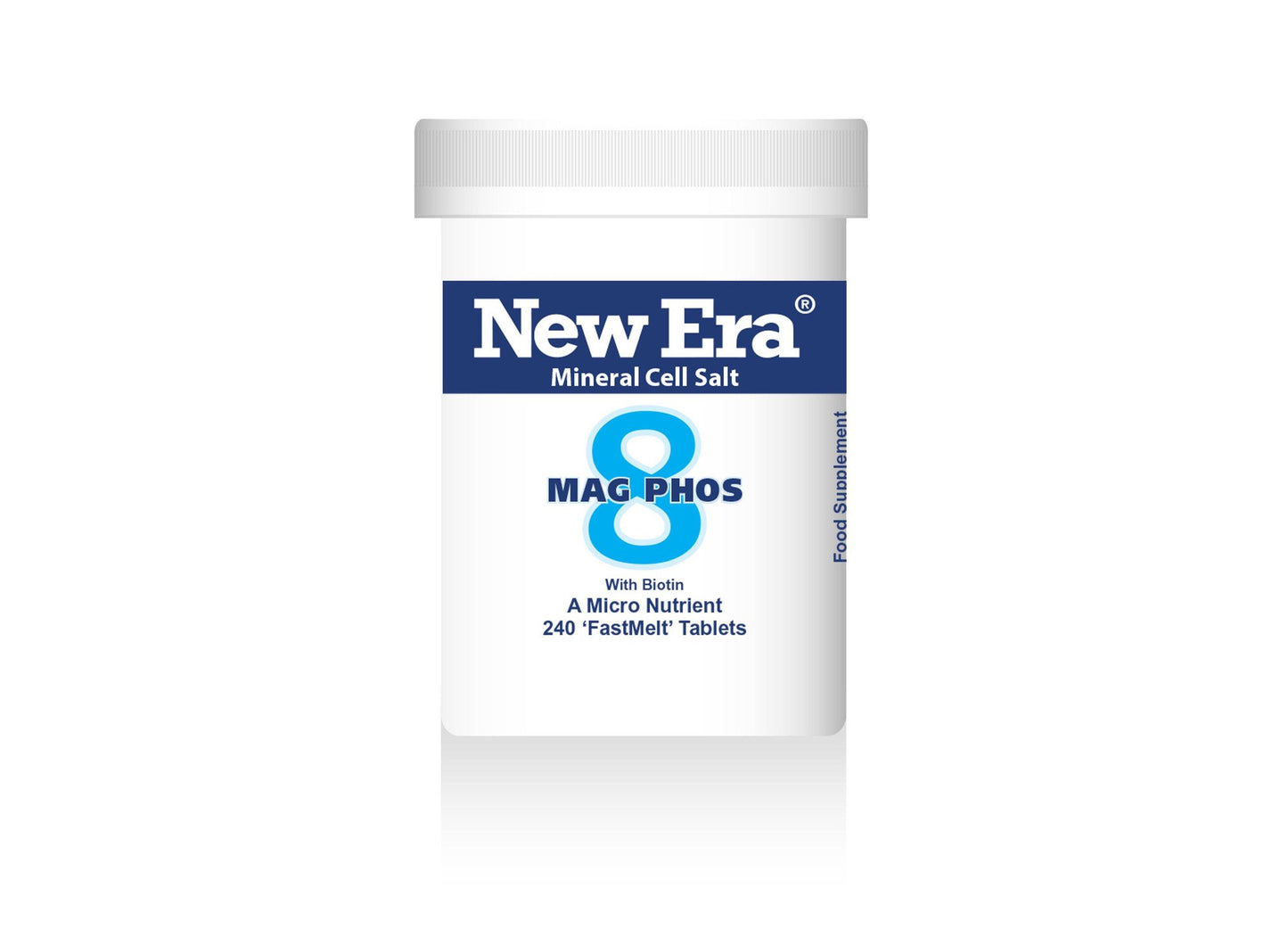 New Era No. 8. Mag. Phos. (Magnesium Phosphate) 240's