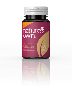 Nature's Own Wholefood Calcium 200mg 60's