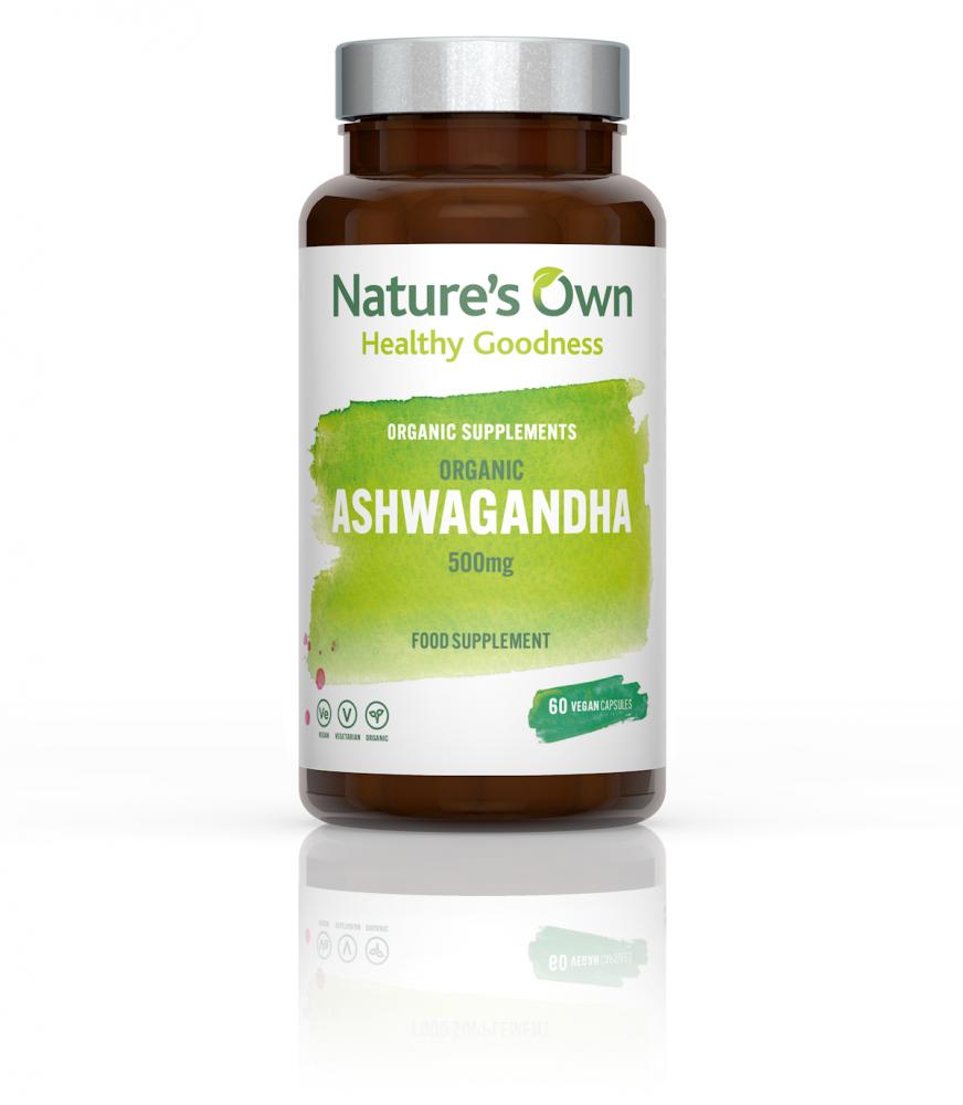 Nature's Own Organic Ashwagandha 500mg 60's