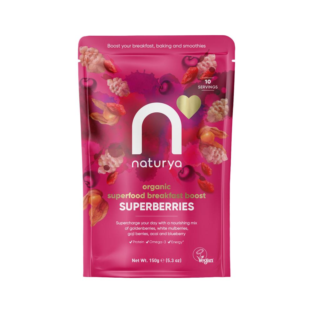 Naturya Organic Superfood Breakfast Boost Superberries 150g