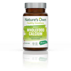 Nature's Own Wholefood Calcium 200mg 60's