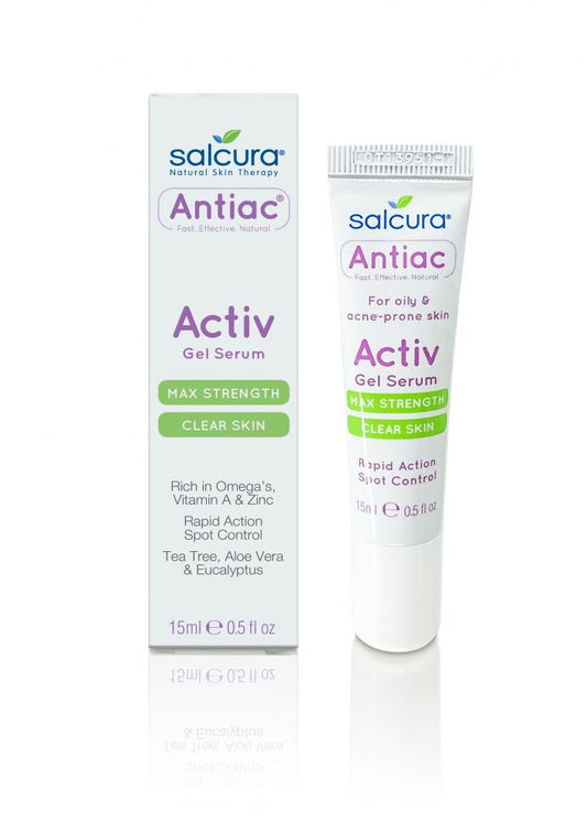 Salcura Antiac Activ Gel Serum Max Strength Clear Skin 15ml