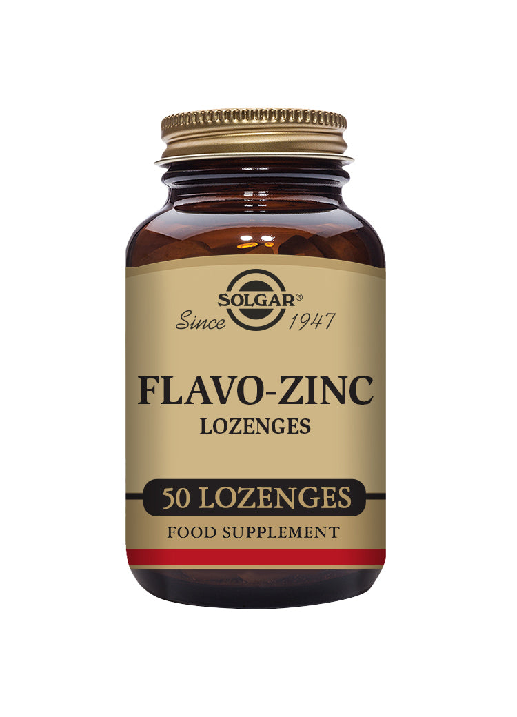 Solgar Flavo-Zinc Lozenges 50's