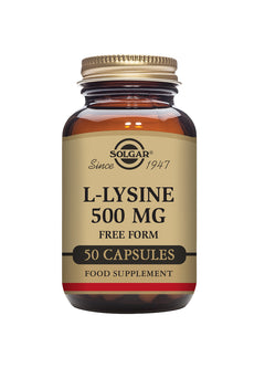 Solgar L-Lysine 500mg 50's