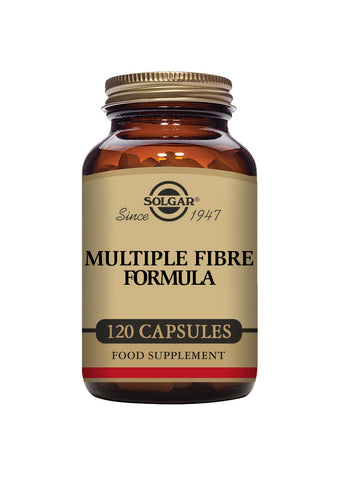 Solgar Multiple Fibre Formula Soluble & Insoluble Plant Fiber - 120 Capsules