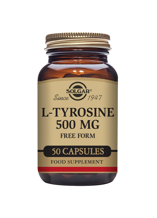 Solgar L-Tyrosine 500mg 50's