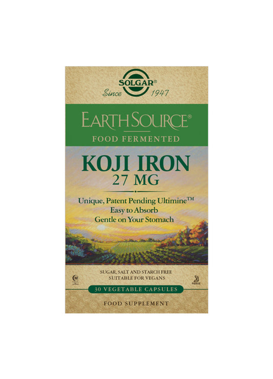 Solgar Earth Source Koji Iron 30's