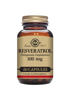 Solgar Resveratrol 100 mg Antioxidant Support - 60 Capsules