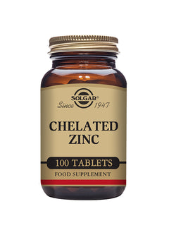 Solgar Chelated Zinc 100's