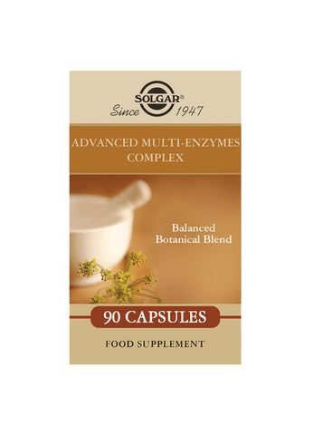 Solgar Advanced Multi-Enzyme Complex (90 Vegetable Capsules)