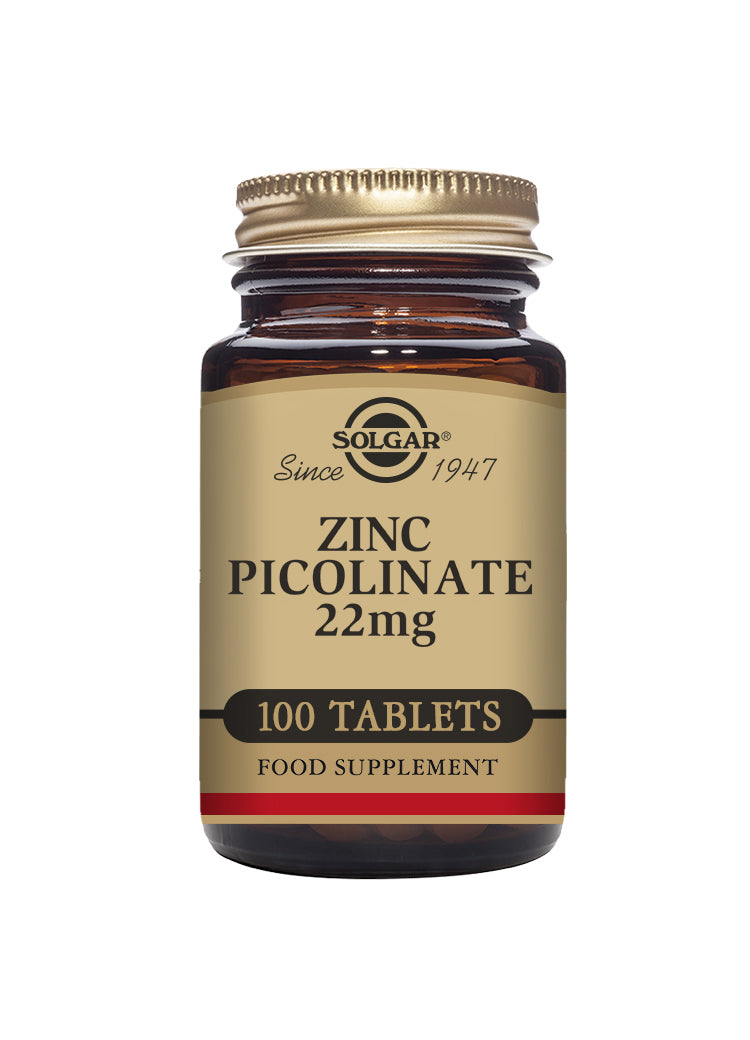 Solgar Zinc Picolinate 22mg 100's