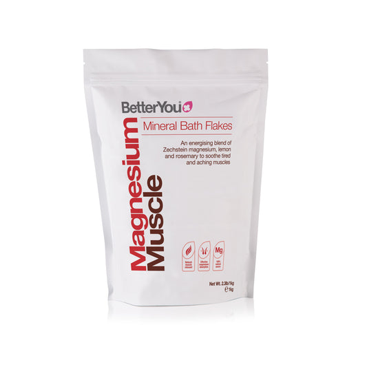 BetterYou Magnesium Muscle Bath Flakes 1kg