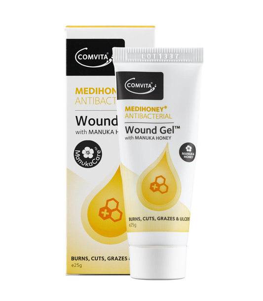 Comvita Medihoney Antibacterial Wound Gel 25g - Approved Vitamins