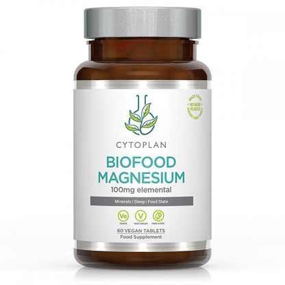 Cytoplan Biofood Magnesium 100mg  60's - Approved Vitamins