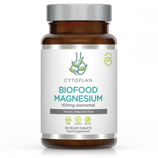 Cytoplan Biofood Magnesium 100mg  60's - Approved Vitamins