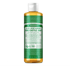 Dr Bronner's Magic Soaps 18-in-1 Hemp Almond Pure-Castile Liquid Soap