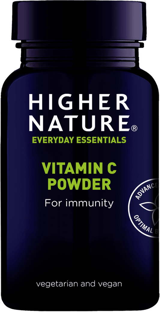 Higher Nature Vitamin C Powder 60g (Formerly Buffered Vit C) - Approved Vitamins