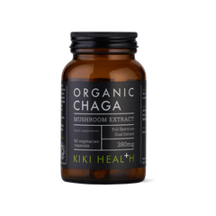 Kiki Health Organic Chaga Mushroom Extract Capsules 60's