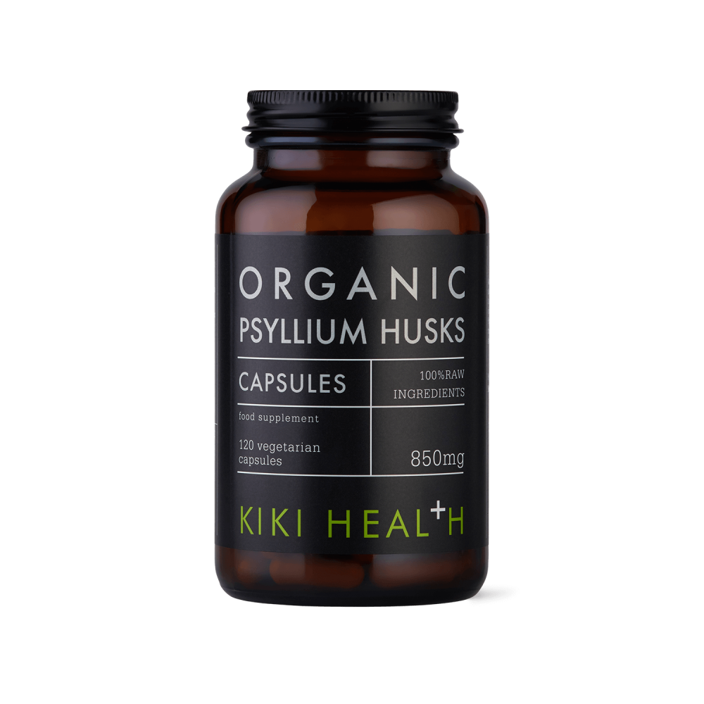 Kiki Health Organic Psyllium Husks Capsules 120's