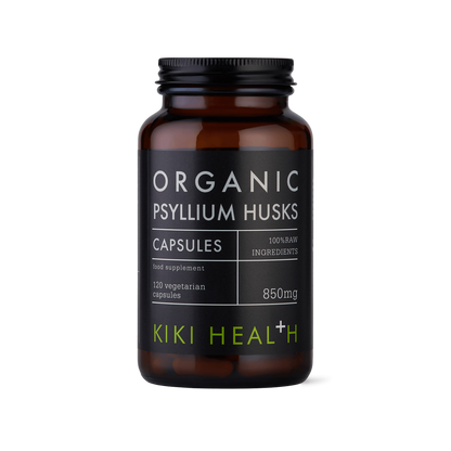 Kiki Health Organic Psyllium Husks Capsules 120's