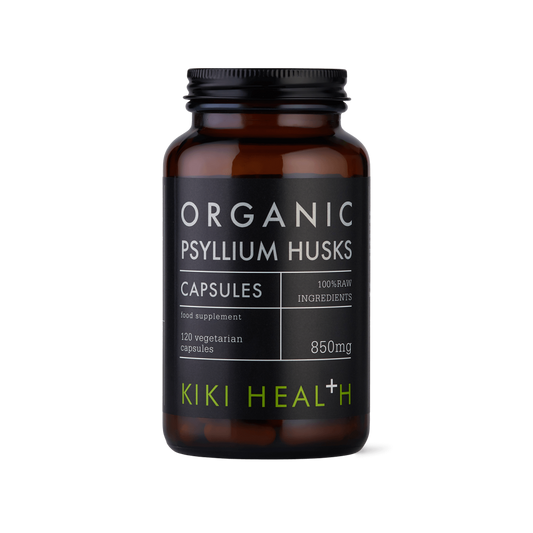 Kiki Health Organic Psyllium Husks Capsules 120's