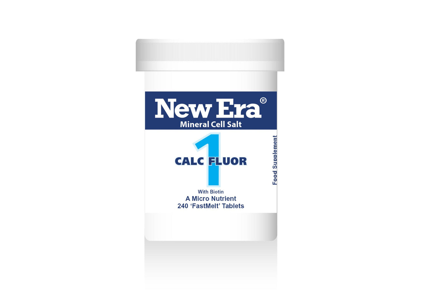 New Era No. 1. Calc. Fluor. (Calcium Fluoride) 240's