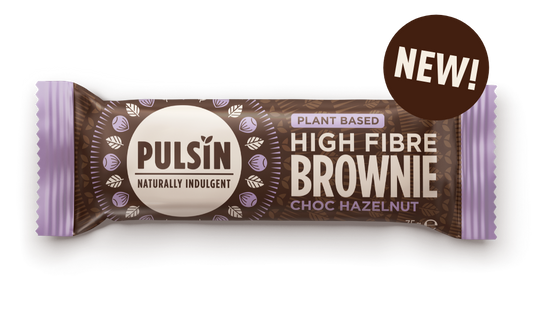 Pulsin Plant Based High Fibre Brownie Choc Hazelnut